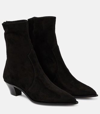 Brunswick suede ankle boots | Aquazzura