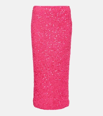 Sequined midi skirt | Rotate