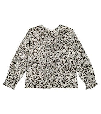Dorina floral cotton shirt | Bonpoint