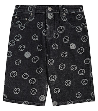 Art printed cotton shorts | Molo