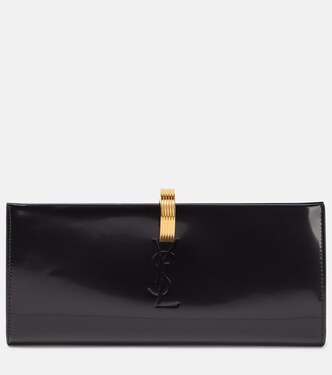 Daria Minaudière leather clutch | Saint Laurent