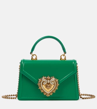 Devotion Small leather shoulder bag | Dolce&Gabbana