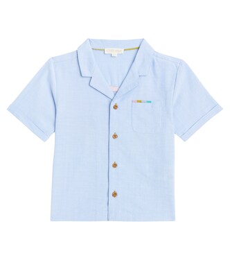 Lov embroidered cotton shirt | Louise Misha