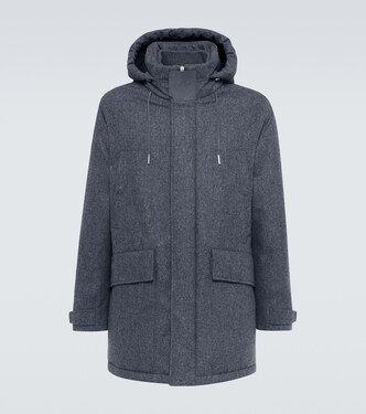 Wool down coat | Zegna