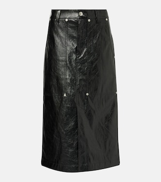Angele faux leather midi skirt | Marant Etoile