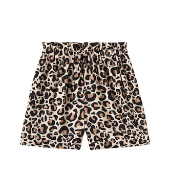 Aisia leopard-print shorts | Molo