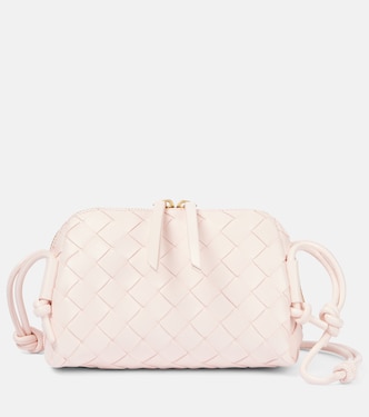 Concert leather crossbody bag | Bottega Veneta