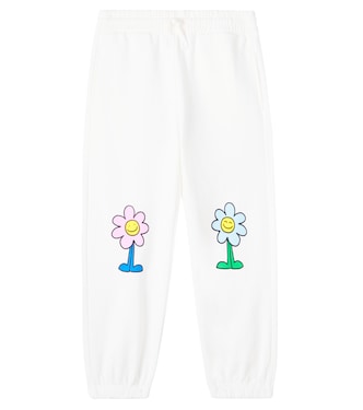 Printed cotton jersey sweatpants | Stella McCartney Kids
