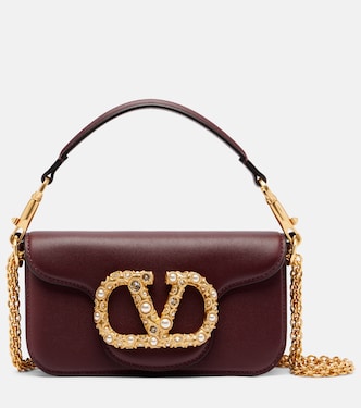 Schultertasche Locò Small aus Leder | Valentino Garavani
