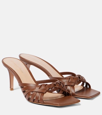 Mules Vyna 70 in pelle | Gianvito Rossi