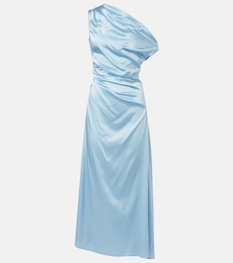 Robe Phare en satin de soie | Staud