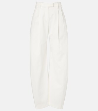 Pantalones barrel de algodón | Brunello Cucinelli