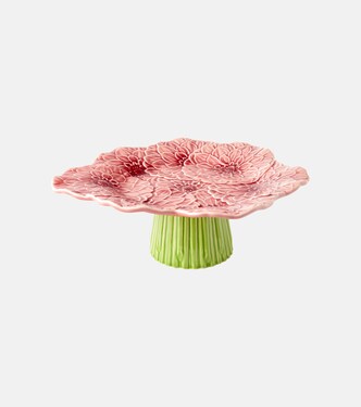Maria Flor Small earthenware cake stand | Bordallo Pinheiro