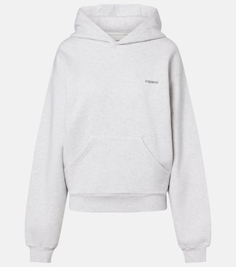 Logo cotton-blend jersey hoodie | Coperni