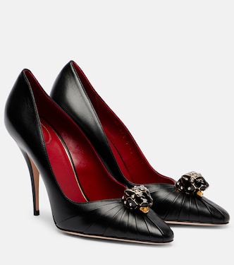 Pas De Chat 105 leather pumps | Valentino Garavani