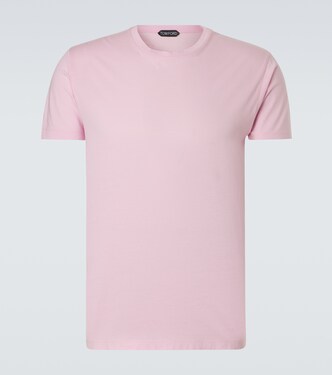 Cotton and silk jersey T-shirt | Tom Ford