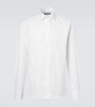 Cotton poplin shirt | Canali