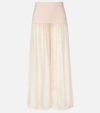 Mid-rise wide-leg pants | Nensi Dojaka