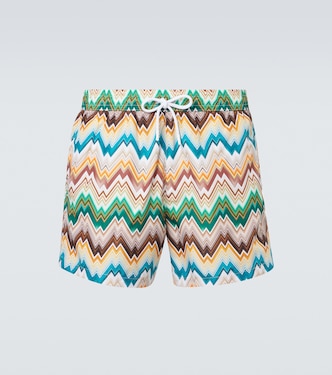 Zigzag swim trunks  | Missoni