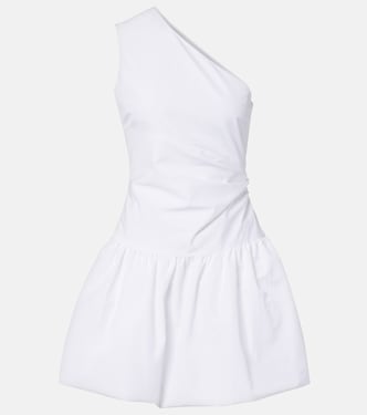 Gathered faille minidress | Patou