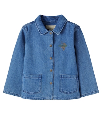 Magot printed denim overshirt | Konges Sløjd