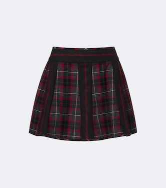 Mini-jupe Bell en laine tartan | Vivienne Westwood