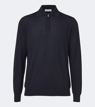 Polo en laine, soie et cachemire | Lardini