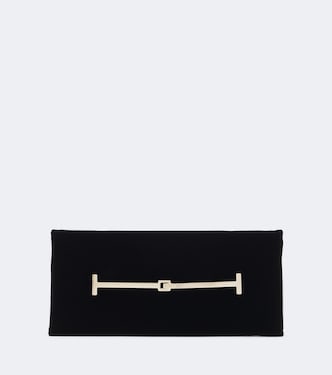 Arc Small velvet clutch | Tom Ford