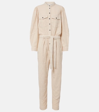 Kellen broderie anglaise cotton jumpsuit | Marant Etoile