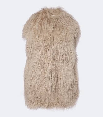 Shearling vest | Yves Salomon