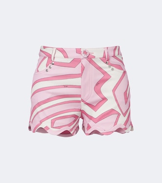 Shorts Labirinto aus Baumwoll-Jersey | Pucci