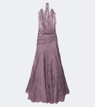 Clash draped lace gown | Zimmermann