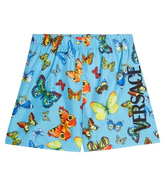 Printed swim shorts | Versace Kids