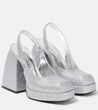 Bulla Jill glitter platform pumps | Nodaleto