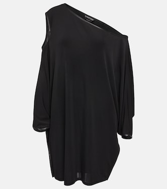 Draped crêpe jersey minidress | Tom Ford