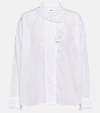 Pamias ruffled cotton blouse | Marant Etoile