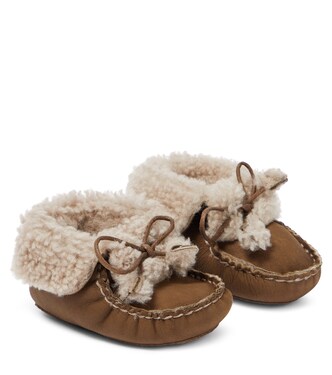 Baby Schuhe Boule aus Shearling | Bonpoint