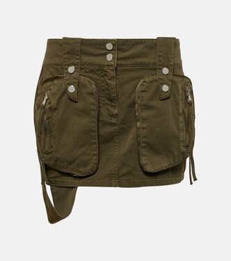 Minirock aus Baumwoll-Twill | Blumarine