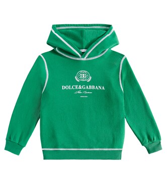 Sudadera con capucha de algodón | Dolce&Gabbana Kids