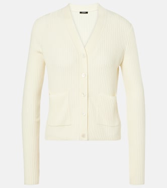 Ribbed-knit wool cardigan  | Joseph