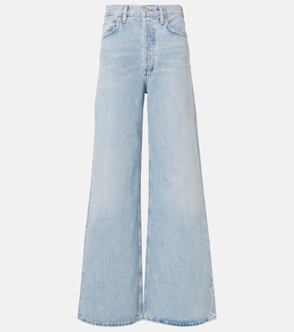 Dame Jean high-rise wide-leg jeans | Agolde