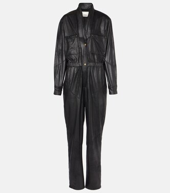 Faux leather jumpsuit | Isabel Marant