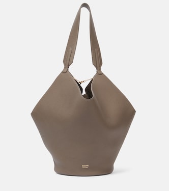 Lotus Small leather tote bag | Khaite