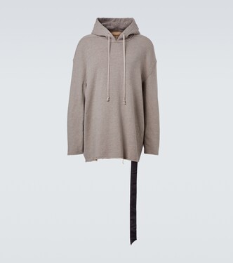 Peter cotton-blend hoodie | Rick Owens