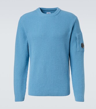 Ribbed-knit wool-blend sweater | C.P. Company