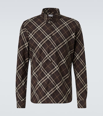 Chemise Burberry Check en coton | Burberry