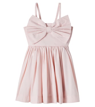 Caysi bow-detail cotton dress | Molo