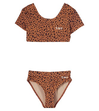 Leopard-print bikini | Tinycottons