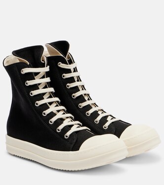 DRKSHDW denim sneakers | Rick Owens