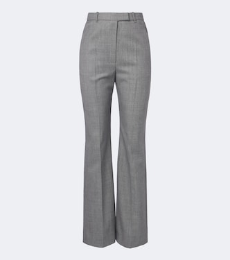 Pantalones rectos de lana | McQueen